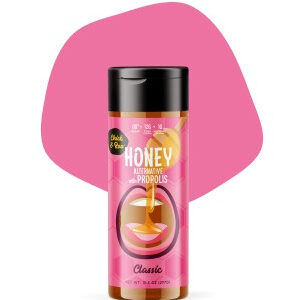 Chick & Roo Zero Sugar Honey Substitute – Classic Flavor: Naturally Enriched with Honey & Propolis (1 Bottle, 10.5oz)